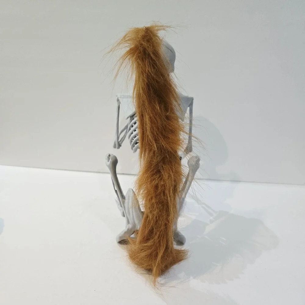 Ashland Halloween Monkey Skeleton Faux Fur Tail Decor Decoration NEW
